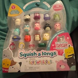 Squishmallows Squish-a-longs 14-Piece Set - Multicolor